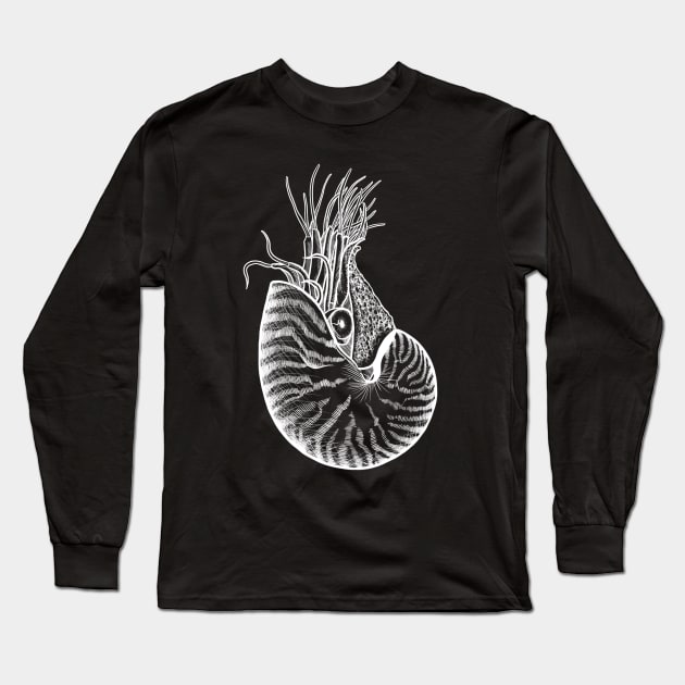 Nautilus Long Sleeve T-Shirt by GnauArt